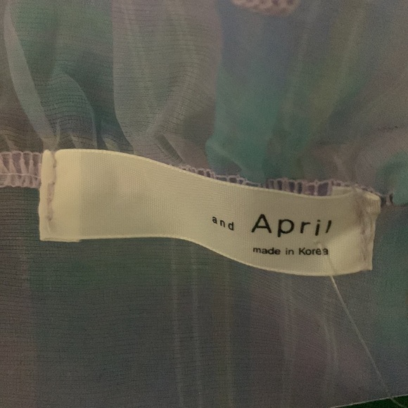 Simons sheer see through and april long sleeve top - Picture 4 of 5